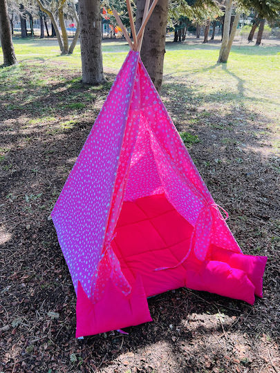 Kinderzelt Indisch Rosa