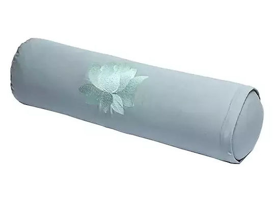Bolster Yoga Στρογγυλό Μαξιλάρι Γιόγκα Lotus Yogi & Yogini Organic Cotton 60χ16cm