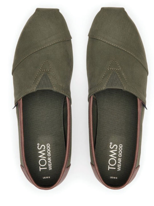 Alpargata 3.0 Fabric Men's Espadrilles in Green Color