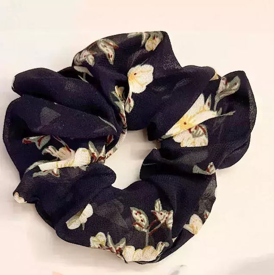 Set 3 Τεμ Scrunchie Σούρα Μαλλιών Μπλε Ροζ Γαλάζιο Bode 47285