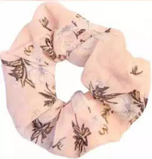 Set 3 Τεμ Scrunchie Σούρα Μαλλιών Μπλε Ροζ Γαλάζιο Bode 47285