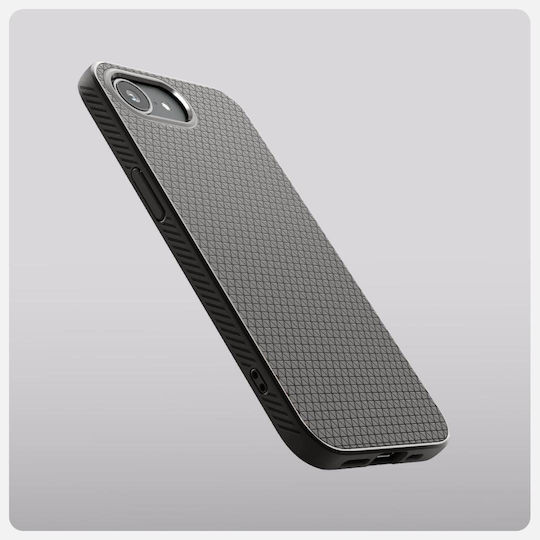 Spigen Liquid Air Back Cover Silicon 0.3mm Gri (iPhone 17e / 16e)