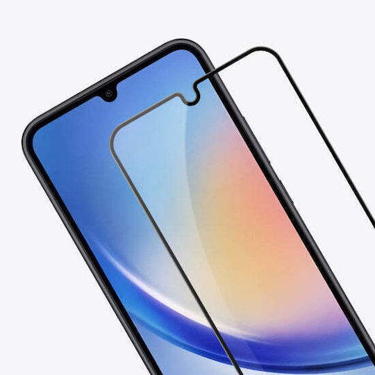 Full Face Tempered Glass Negru (Huawei Y6p)