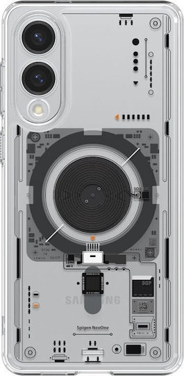 Spigen Ultra Hybrid Mag Umschlag Rückseite Silikon 1.2mm Transparent (Galaxy S25 Edge)