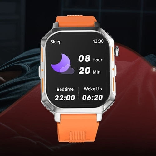 Riversong Motive 8S Smartwatch with Heart Rate Monitor (Orange)