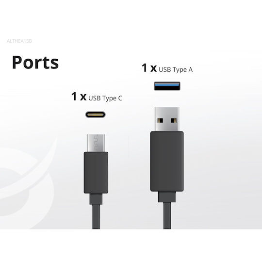 Conceptronic Încărcător Fără Cablu cu Port USB-A și Port USB-C 20W Livrarea energiei / Quick Charge 3.0 / Quick Charge 2.0 Negruς (ALTHEA15B)