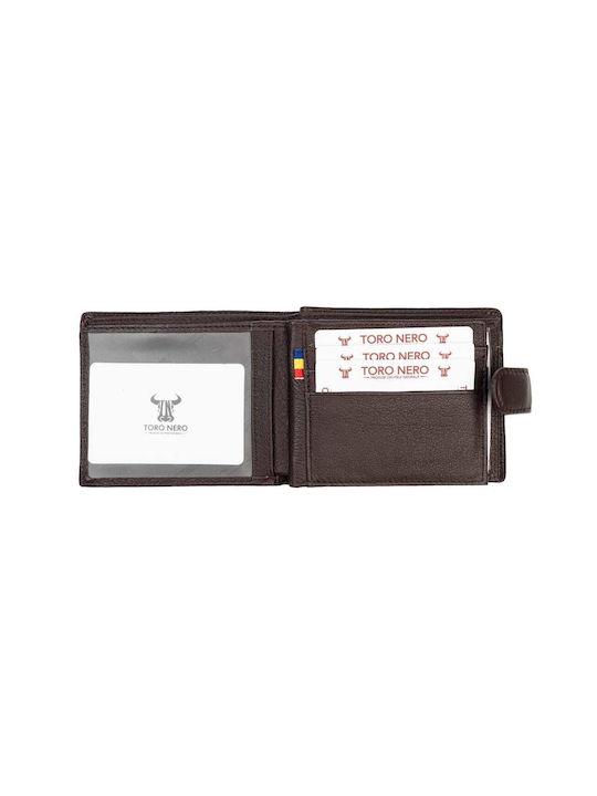 Portofel bărbătesc Clasice cu RFID Maro