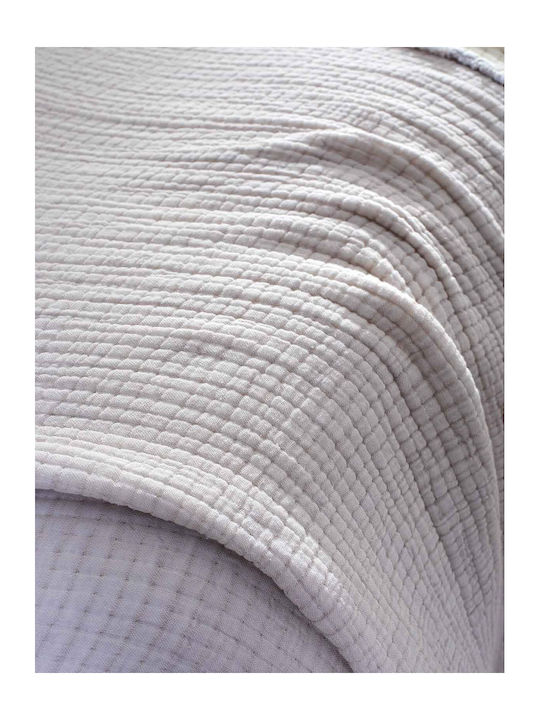 Aigaion Coverlet Single Cement 170x240cm
