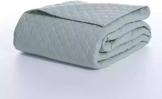 Nef-Nef Homeware Scofield Κουβερλί Υπέρδιπλο Microfiber Blue (97) 230x240cm