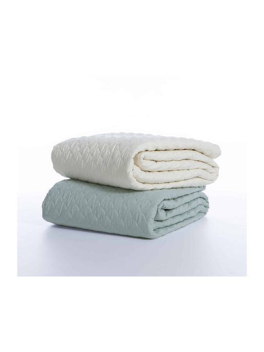 Nef-Nef Homeware Scofield Покривало Кингсайз Микрофибър Blue (97) 230x240см
