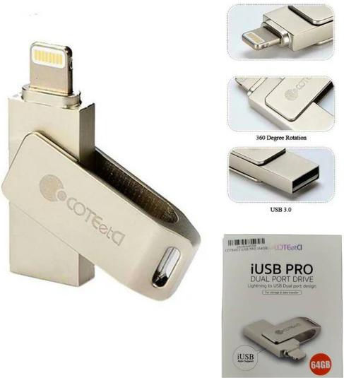 Leewello Converter Lightning male to USB-A female Silver 1pcs 6923869278851