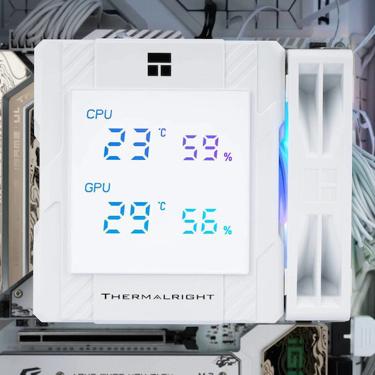 Thermalright Peerless Assassin 120 Ψύκτρα Επεξεργαστή για Socket AM5/1200/115x/1700 με ARGB Φωτισμό Λευκή