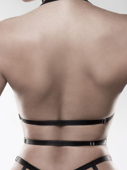 Black Harness Top Half Cups
