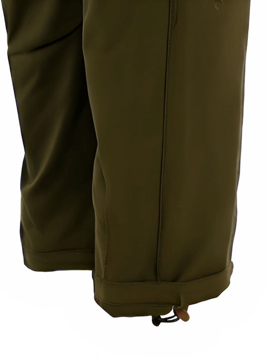 Apu Bărbați Lung Pantaloni de drumeție Khaki
