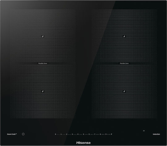 Hisense Индукционен котлон Автономен с Функция за заключване 59.5x52εκ.