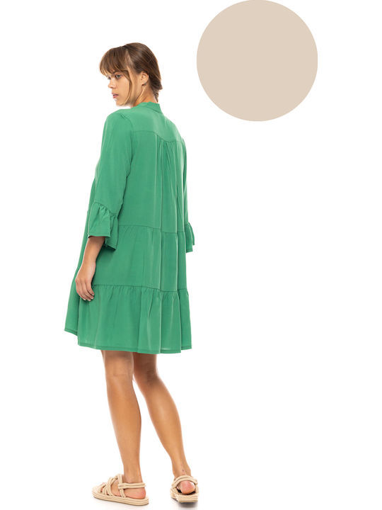 Pink Label Damen Kleid Strand Skin