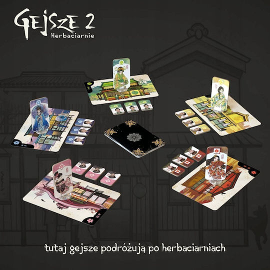 Board Game Imperial Geisha Artisan Tea Blend for 2 Players 10+ Years Old (PL) Nasza Ksiegarnia