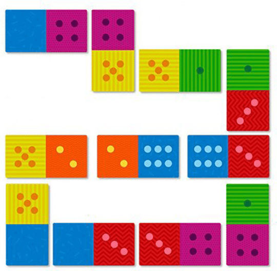 Настолна игра Classic Domino за 1+ играчи 3+ години (EN) Dodo