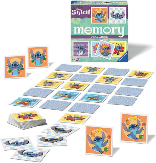 Brettspiel Disney Stitch Memory für 1+ Spieler 6+ Jahre (EN) Ravensburger