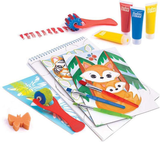 HappiHobbi Ζωγραφική assorted για Παιδιά 4+ Ετών (Διάφορα Σχέδια) 1τμχ