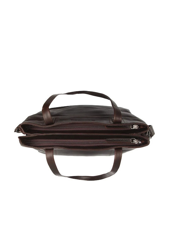 Leather Women's Bag Shoulder Brown