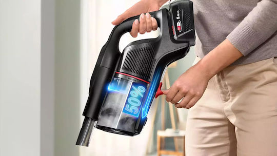 Bosch Unlimited 10 ProPower Επαναφορτιζόμενη Σκούπα 2 σε 1 Stick & Χειρός 18V Μαύρη
