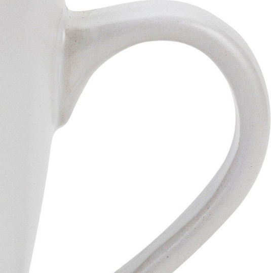 Nava Becher Keramik White Sugar 400ml