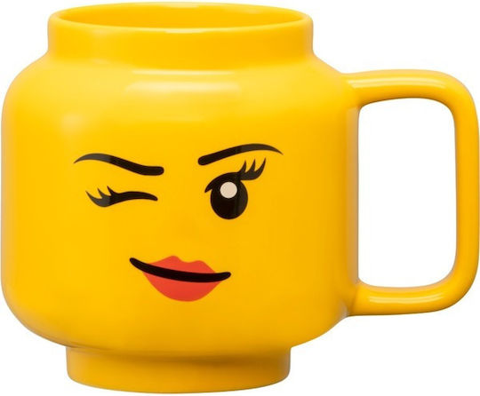 LEGO Winky Tasse Keramik in Verschiedene Designs oder Farben Gelb (Verschiedene Designs)