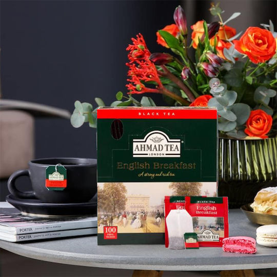 Ahmad Tea Black Tea English Breakfast 100 Bags 2g