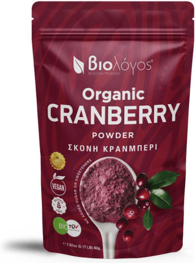 Bio-Logos Cranberry Pulver Bio 80g