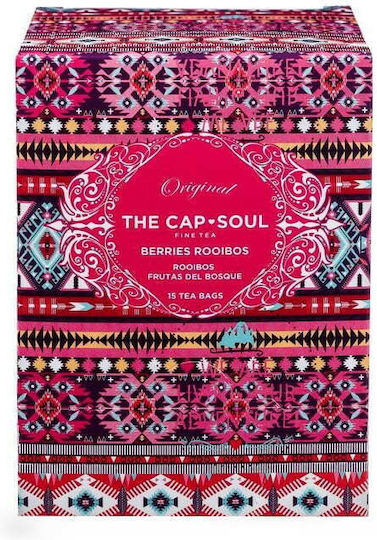 The Cap Soul Κόκκινο Τσάι 15 Φακελάκια με Άρωμα Φρούτα του Δάσους