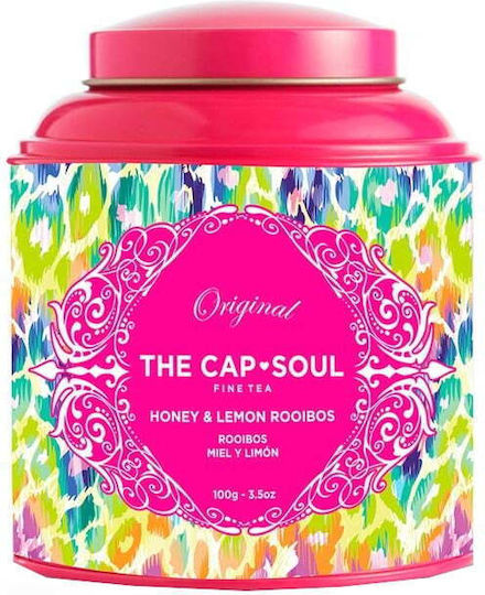 The Cap Soul Κόκκινο Τσάι Infusion Rooibos Λεμόνι Μέλι 100gr