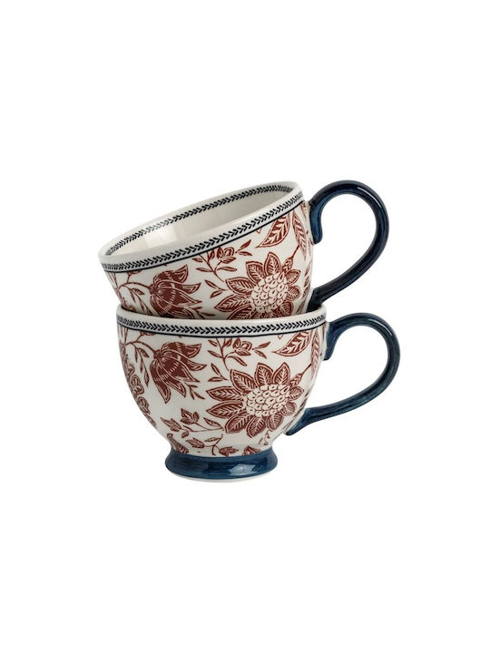 Laura Ashley Becher Keramik Mehrfarbig