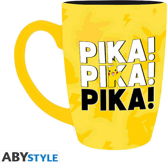 Abysse Pikachu Κούπα Κεραμική Πολύχρωμη 400ml