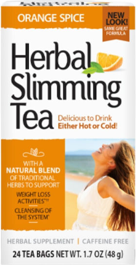 21st Century Herbal Slimming Tea Orange Spice Weight Loss Tea Orange 24 Bags