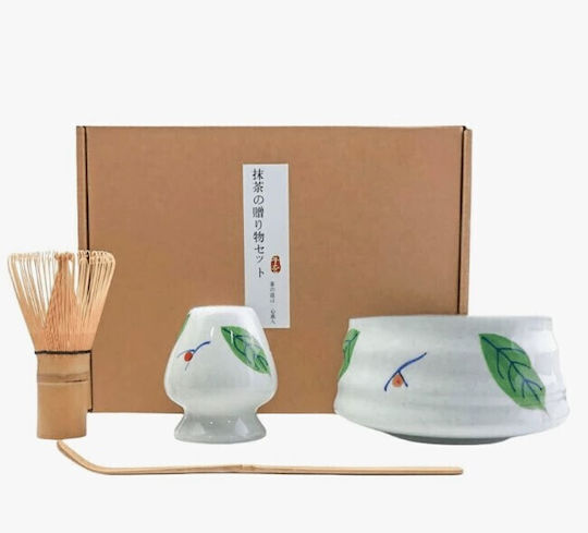4 Τμχ Σετ Τσαγιού Matcha Spices Bazaar