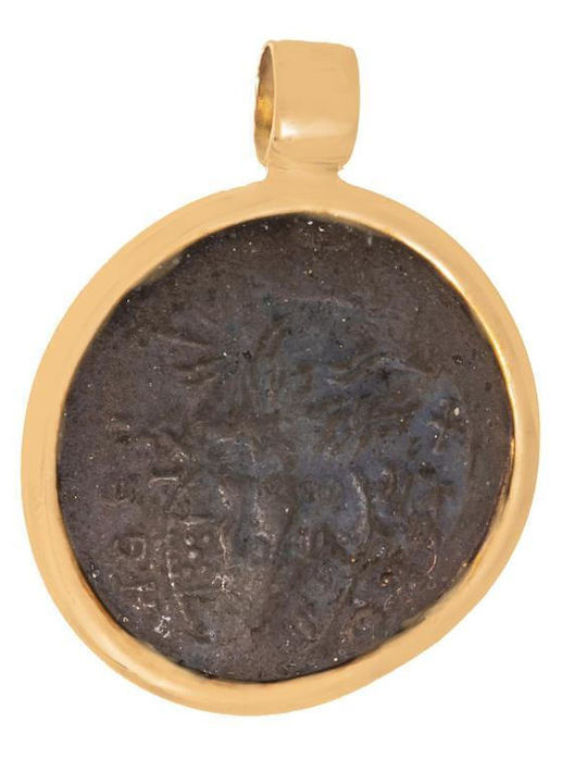Senzio Belibasakis Charm Talisman Din Aur Galben 9 Carate