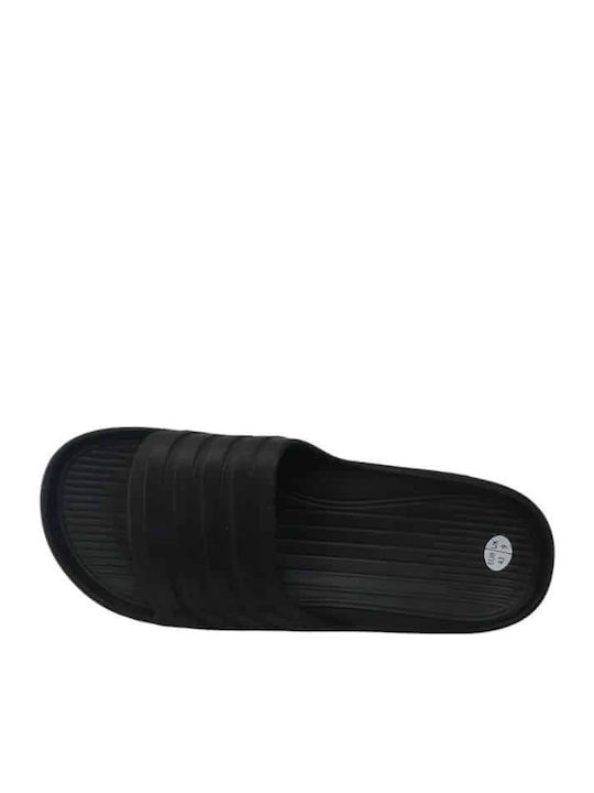 Men's Black Slides