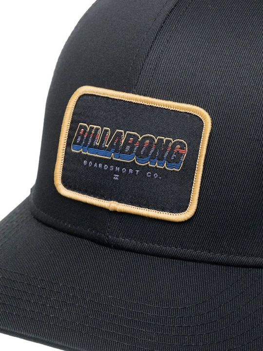 Billabong 'Walled' Trucker Men's Cap Ebyha00137-blk Blk Black