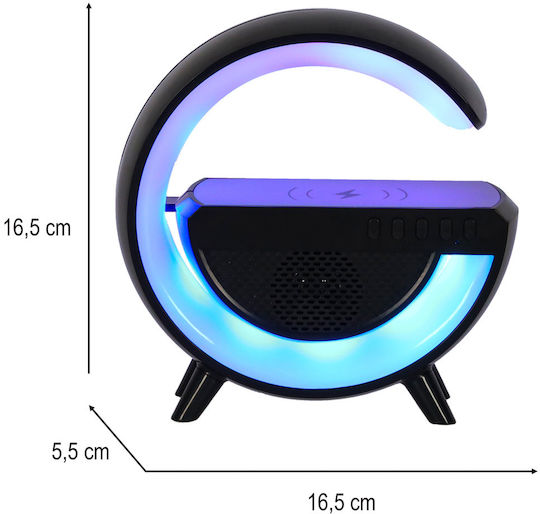 Dekorative Lampe Schwarz