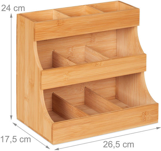 Relaxdays Stand Αποθήκευσης 24x26.5x17.5cm 10045695