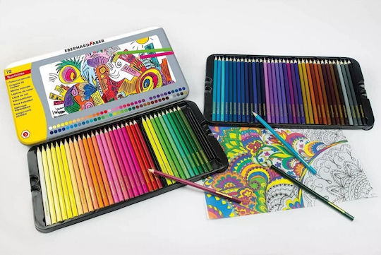 Eberhard Faber My World Farbstift-Set in einer Box 3mm 72Stück Packung von 1 Verpackungen