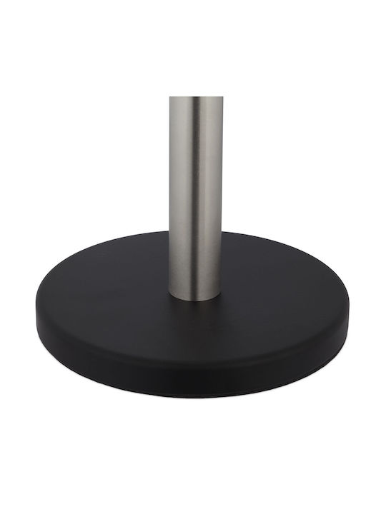 Relaxdays Metallic Paper Towel Holder Gray 35x15cm 10043317