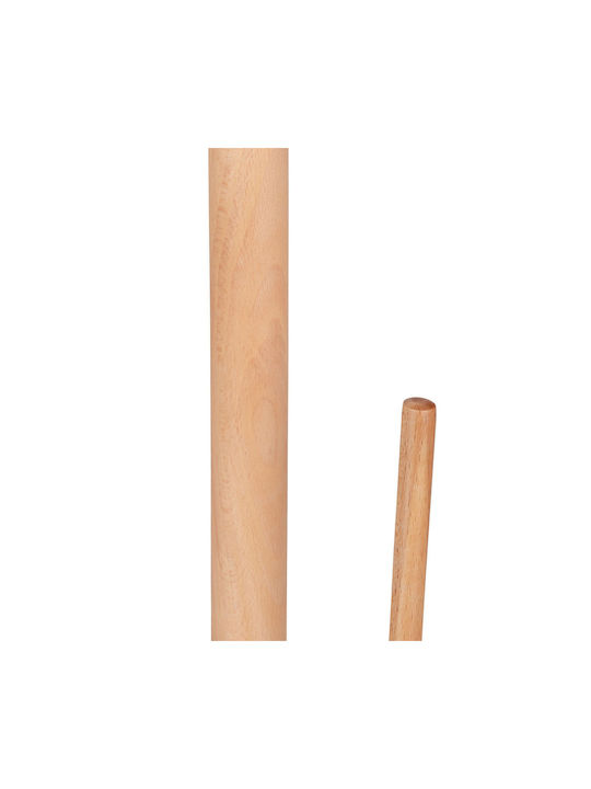 Relaxdays Wooden Paper Towel Holder Beige 35x13x13cm 10043326