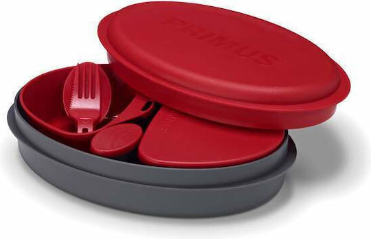 Primus Meal Set Σετ Φαγητού για Camping Σετ Φαγητού Κόκκινο 1000ml