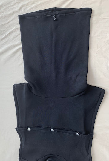 Schwarzer Ergo-Rucksack-Tragesitz für Mama und Baby
