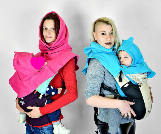 Hut Mama Babytrage Känguru Ergo Rucksack Rosa