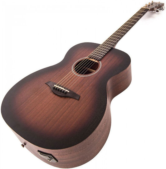 Vintage Semi-Akustik Gitarre VE-660WK Ausschnitt Braun