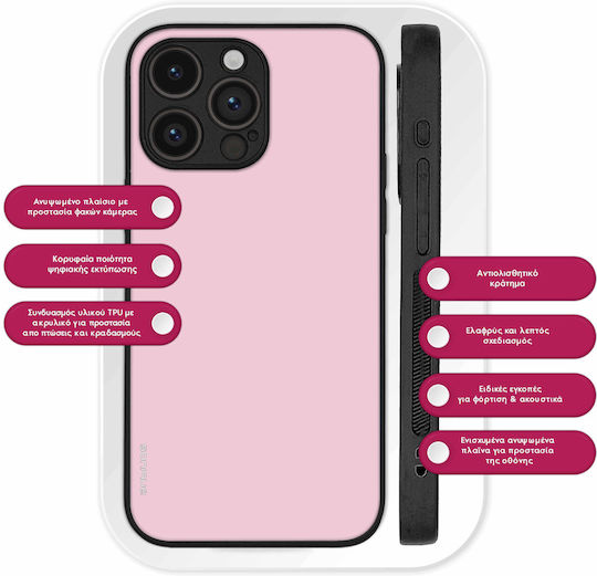 Sonique Colorbloc Series Case for Honor Magic6 Pro 5G Light Pink