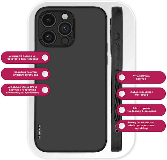 Sonique Colorbloc Series Case for Honor 200 Pro 5G Gray